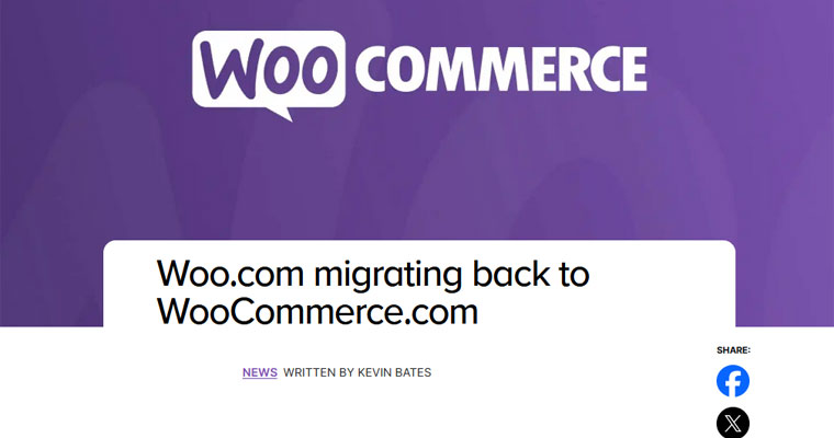 Woo'dan WooCommerce'e Dönüş